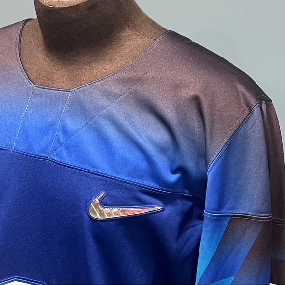 Nike Team USA Olympics Hockey Jersey Blue Home Away United States America XL - Picture 4 of 10